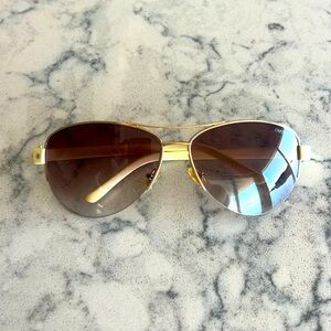 Jimmy Choo 125 Chers Aviator Sunglasses